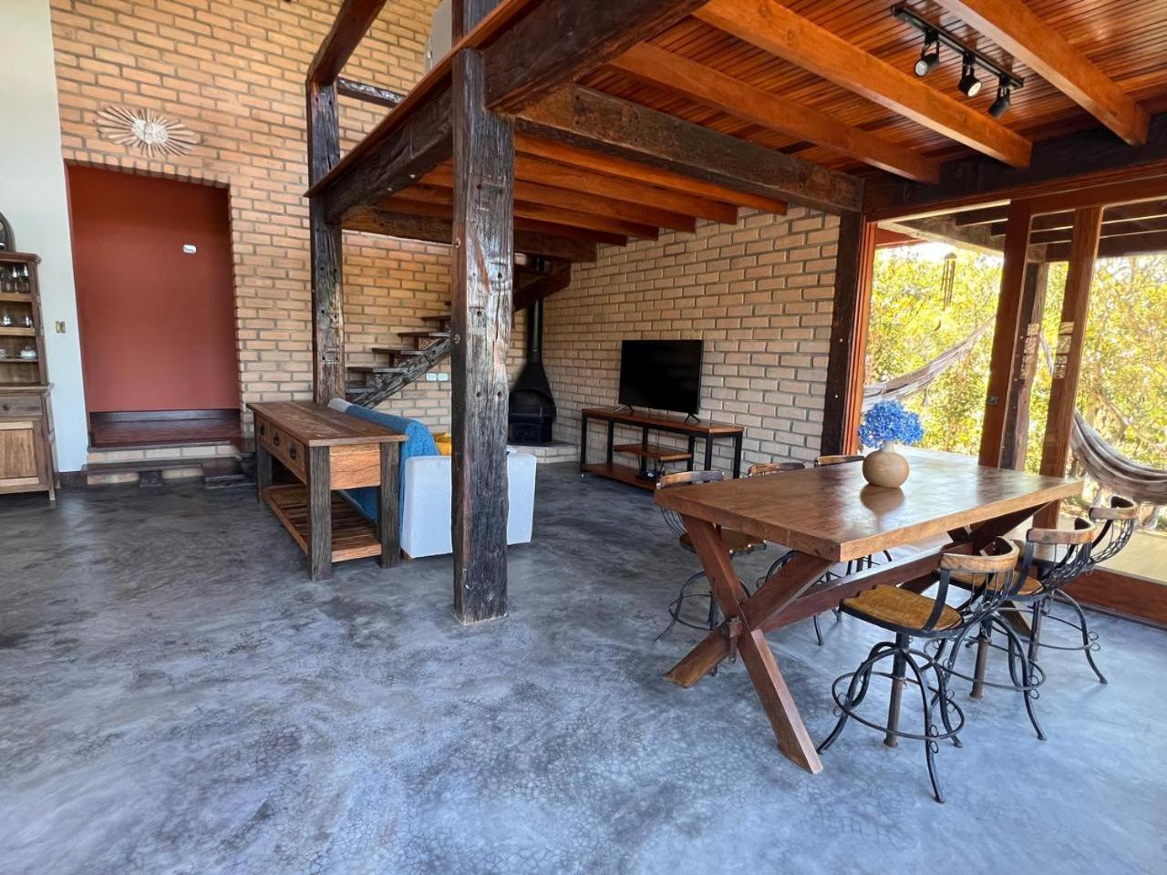 הוילה פלמייראס Casa Mirante Do Capao מראה חיצוני תמונה